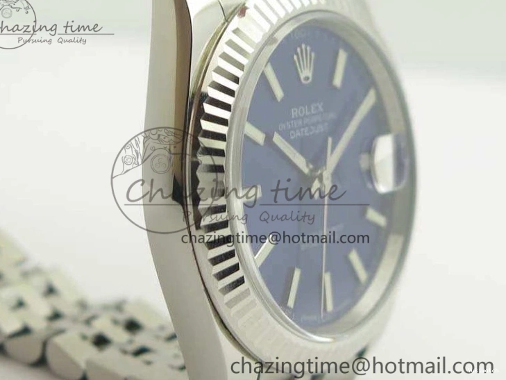 Stick Blue On Best 1:1 126334 REF SS DateJust Version Bracelet Markers New Jubilee A3235 Dial Edition 0301